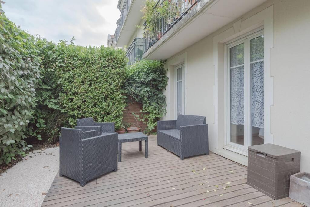 Garden Apartment Next To Disneyland Bussy-Saint-Georges Exteriör bild